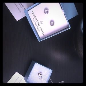 Touchstone Crystal necklace or earrings